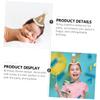 Beaupretty 2pcs Linen Birthday Party Hats for Cute Photo Prop Caps Highlight Babys Appearance Creative Forest Style Birthday Headwear Babys Special Day view 2