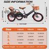 YUSIWOAL Tricycle Rickshaw with Pedals,Cruiser Tricycle,Tandem Trike with Back Seat,Single Brake on Front Wheel,3 Wheels Bicycle with Back Basket(Pink) view 2