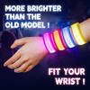 24 PCS LED Glow Bracelets, Light Up Bracelets for Kids Adults - Glow in The Dark Party Bracelets Favors Supplies for Christmas, Concerts, Festivals, Game Prizes, Sports, Rave Accessories. view 3