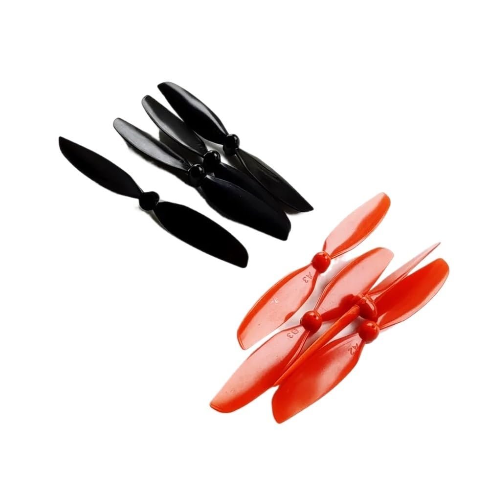 55mm 60mm 75mm Blade Propeller Blade CW+CCW Compatible 1mm 1.2mm RC Quadcopter Drone Coreless Motor N30 720 8520 Toy Aircraft Model(Silver)