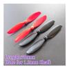 55mm 60mm 75mm Blade Propeller Blade CW+CCW Compatible 1mm 1.2mm RC Quadcopter Drone Coreless Motor N30 720 8520 Toy Aircraft Model(Silver) view 2