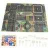 BESPORTBLE Childrens Traffic Rules Play Mat with Traffic Cones and Model Road Signs Educational City Map for Signals view 1
