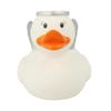 3 Inch Angel White Rubber Duck Bath Toy, Collectable, Fun for All Ages, Auto Dash Decoration, Crusing Vacation Gift view 1