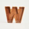 TEXAS BEST GIFT Personalized Wooden Piggy Bank  Custom Letter W Coin Bank in Beech Wood with Clear Acrylic Front, Engraved Name Option, Money Saving Box for Kids and Adults view 1