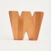 TEXAS BEST GIFT Personalized Wooden Piggy Bank  Custom Letter W Coin Bank in Beech Wood with Clear Acrylic Front, Engraved Name Option, Money Saving Box for Kids and Adults view 4