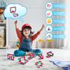 20 Packs Fidget Toys Bulk for Classroom Rewards, Rainbow Wacky Tracks Snap and Click Fidget Prizes, Quiet Sensory Puzzle, Party Favors, Christmas Stocking Stuffers, Goodie Bag, Student Treasure Box view 4