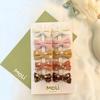 10 PCS 2'' Baby Hair Bow Clips Set Handmade Fully Lined Alligator Clips Floral Embroidered Cotton Fabric Gental for Baby Girls Toddler Fine Hair (Autumn) view 1