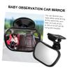 GOOHOCHY Car Mirror Rearview Backseat Observation Mirror for Safety Impact Resistant and Installation Wide View Automotive Interior Rearview view 3