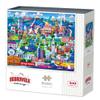 Boardwalk Puzzles Boston - 1000 Piece Jigsaw Puzzle for Adults, Made in USA view 2