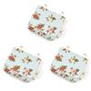 LAURA ASHLEY COLORFUL CANDY STYLE Ena's Garden N6023713-BTR Large Size Moving Pockets, Attachment Pockets, Set of 3, Fashionable, For Children, Children's Moving Pockets, Pocket Pouch, Handkerchief view 1