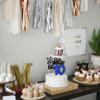 1 Pack Bruh I'm 10 Cake Topper Glitter Burh It's My 10th Birthday Cake Pick Happy 10th Birthday Cheers to 10 Years Cupcake Decorations Party Supplies Blue view 3