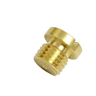 1PCS Metal Main Jet Nozzle Compatible With Big Twin Sportster S&S Super Carbs EVO TC E2 Compatible with S&S Super B G E Carburetor(Main Jet 0.070)