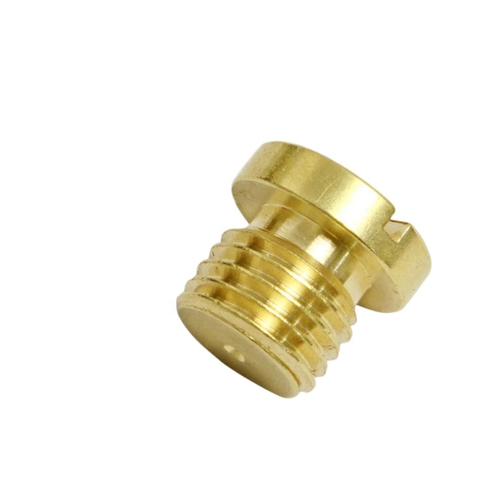 1PCS Metal Main Jet Nozzle Compatible With Big Twin Sportster S&S Super Carbs EVO TC E2 Compatible with S&S Super B G E Carburetor(Main Jet 0.070)