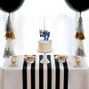 1 Pack Bruh I'm 17 Cake Topper Glitter Burh It's My 17th Birthday Cake Pick Happy 17th Birthday Cheers to 17 Years Cupcake Decorations Party Supplies Blue view 3