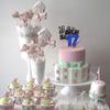 1 Pack Bruh I'm 17 Cake Topper Glitter Burh It's My 17th Birthday Cake Pick Happy 17th Birthday Cheers to 17 Years Cupcake Decorations Party Supplies Blue view 4