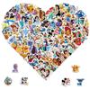100pcs Disney Cartoon Stickers for Water Bottle, Waterproof Vinyl Decal for Adult Teen Kids Laptop Skateboard Phone Travel Case Bike Guitar Computer Helmet (dsn100) view 1