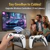 All8bit G11 Pro Game Box,Built-in 100,000+ Games, 60 Emulators,Retro Gaming Console with 2.4g Wireless Dual Controllers,Retro Gamer Pro, HDMI Output,Plug & Play Video Games for TV view 4
