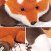 AHXHWKA Fox Weighted Stuffed Animals,17.7 Inch Cute Weighted Fox Plush Toys, Soft Hugging Pillow Plushies Gifts for Girlfriend Kids Girls Boys view 4