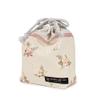COLORFUL CANDY STYLE NU903100-BTR Drawstring Bag, Small, Set of 2, Cup Bag, Accessory Bag, Tool Bag, Kids, Cute, Fashionable, Pupbouquet and Mimosa Set, Girls view 2
