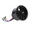 Asixxsix EDF 50mm 11 Blades Ducted Fan, 5S 3750KV Brushless Motor Maximum Thrust 1050g, with Balanced Blades and Superior Thermal Management, for RC Jet Airplane Model view 1