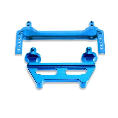 For MJX For Hyper Go 16208 16209 H16 H16BM 1/16 Metal F/R Body Pillars RC Car Tracked Vehicles Accessories Upgrades And Replacements RC Car Upgrade Part(Blue)