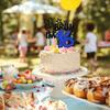 1 Pack Bruh I'm 16 Cake Topper Glitter Burh It's My 16th Birthday Cake Pick Happy 16th Birthday Cheers to 16 Years Cupcake Decorations Party Supplies Blue view 4