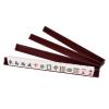 4X Wooden Mahjong Tiles Racks Trays,Convenient, Portable,Mahjong Holder Racks for Indoor Activity Family Friends Home, 450x30x5mm view 3