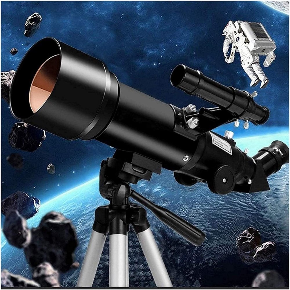 TYUHDUYUR 2021 Updated Entry-Level Astronomical Telescope telescopes for Astronomy Beginners Kids Telescope 70mm Aperture 400mm Mount Refractor Telescope The