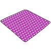 YANENDIE Baby Play Mat - 50" X 50" Baby Play Mats for Playpen & Floor, Polka Dots Purple White Soft Foam Crawling Mat for Babies and Toddlers Infants, Foldable Waterproof, Machine Washable view 1