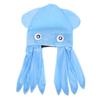 BESPORTBLE 1pc Peculiar Funny Octopus Hat, Halloween Party Cap, Flannel Headdress, Crazy Hat for Stage Show view 1