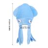BESPORTBLE 1pc Peculiar Funny Octopus Hat, Halloween Party Cap, Flannel Headdress, Crazy Hat for Stage Show view 2