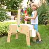 Bolocon Kids Sand & Water Table  Outdoor Sensory Play Table w/Vertical Clear Top Panel for Painting and Suction Cup Toys for Toddlers view 2