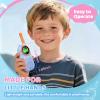 MOICO Toys for 3-12 Year Old Boys Girls,Rechargeable Long Range Walkie Talkies for Kids with 22 Channels,3 4 5 6 7 8 Year Old Kids Gift, Perfect for Outdoor Camping,Hiking,Christmas and Birthday view 4