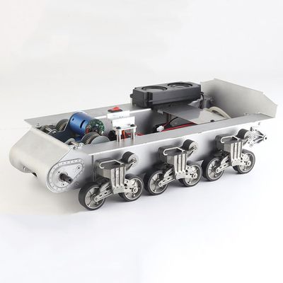 RC Tank Upgrade Repair and Modification Parts All Metal Chassis. Suitable for Henglong 1/16 US Sherman M4A3 Medium Tank3898-1 (C)