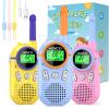 MOICO Toys for 3-12 Year Old Boys Girls,Rechargeable Long Range Walkie Talkies for Kids with 22 Channels,3 4 5 6 7 8 Year Old Kids Gift, Perfect for Outdoor Camping,Hiking,Christmas and Birthday view 1