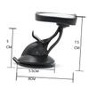 HAPINARY Shatterproof Seat Mirror with Wide Adjustable View PP Frame and Strong PVC Suction Cup for Rear Facing Car Seat Safety and Easy Monitoring view 3