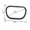 HAPINARY Shatterproof Seat Mirror with Wide Adjustable View PP Frame and Strong PVC Suction Cup for Rear Facing Car Seat Safety and Easy Monitoring view 4