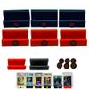 Aunt Lo's Supply Co Custom Card Display Stand for PSA BGS CGC, Toploaders, Sleeves, Slabs, & More | Interchangeable Rocket Themed Pins (Red, 12 Display Stands & Pins) view 1