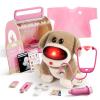 TOP BRIGHT Doctor Kit for Toddlers 3-5, Pretend Play Doctor Set with Pink Veterinarian Costume, DR Kit Dress Up Toys for Kids, Role Play Dog Vet Playset, Christmas Birthday Gifts for Girls Boys 3 4 5 view 1