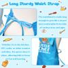 R HORSE Kid Apron and Chef Hat Set - 2Pcs Blue Little Chef Adjustable Children Kitchen Toddler Apron with Pockets for Kids, Funny Dress up Pretend Play Toy Birthday Gift for Cooking Baking Painting view 4