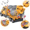 14 Inch Large Cement Mixer Truck with Sounds,Kids Toys for 3 4 5 6 7 8 Years Old Boys,Kids Boy Toys Christmas Birthday Gift Car view 3