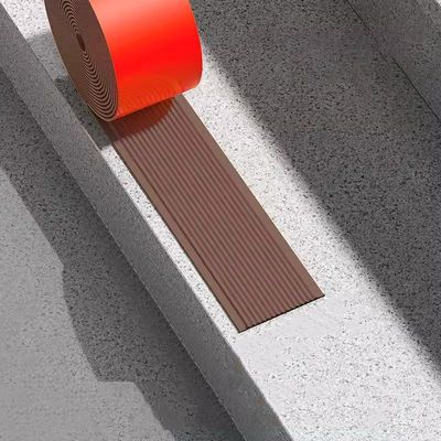9.8ft PVC Floor Transition Strip - Self-Adhesive Indoor Flooring Covering, for Safe Protection and Decoration(Red,8cm Wide)