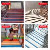 9.8ft PVC Floor Transition Strip - Self-Adhesive Indoor Flooring Covering, for Safe Protection and Decoration(Red,8cm Wide) view 2