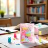 5Pcs Colorful Cute Erasers for Kids, Erasers Animals, Interactive Eraser Pets, Cartoon Bear Pencil Erasers, Stationery Supplies or Students, Drawing and Painting Supplies view 3