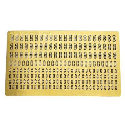 1/700 Scale WWII US Navy Cable Reels Precision Photo-Etched Brass Parts for Warship Model Kits