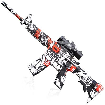 Full Auto Outdoor Games Toy with 60000 Consumables, Team Games Toys - Gifts Suitable for Boys or Girls Aged 14+ (Red)
