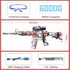 Full Auto Outdoor Games Toy with 60000 Consumables, Team Games Toys - Gifts Suitable for Boys or Girls Aged 14+ (Red) view 2