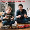 DULONIME Train Set for Toddlers 3-4, Electrical Trains with Track, Light, Sound, Christmas Train Sets for Around The Tree, Christmas Birthday Gifts for Kids Boys Girls 3-8 Years Old view 4