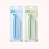 2Pcs Slide Rubber Eraser with 4 Eraser Refills Refillable Push Pull Erasers Sliding Retractable Pencil Erasers for Kid Erasing Tool view 3