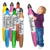 52 Pcs Giant Inflatable Marker Back to School Inflatable Balloon Decorations Large Blow up Marker Set Party Favor for Birthday Home Office Party Decor Photo Prop (21.6 Inch) (5) view 1